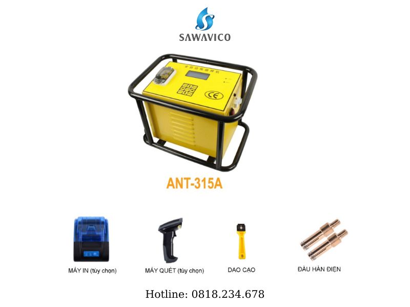 Máy hàn nhiệt ống HDPE tích hợp các tính năng đặc biệt