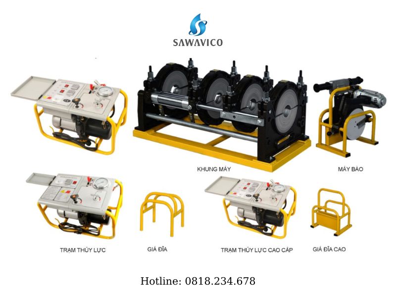 Máy hàn HDPE thuỷ lực