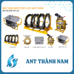 Máy hàn HDPE ép thủy lực cỡ lớn ANT-1200H