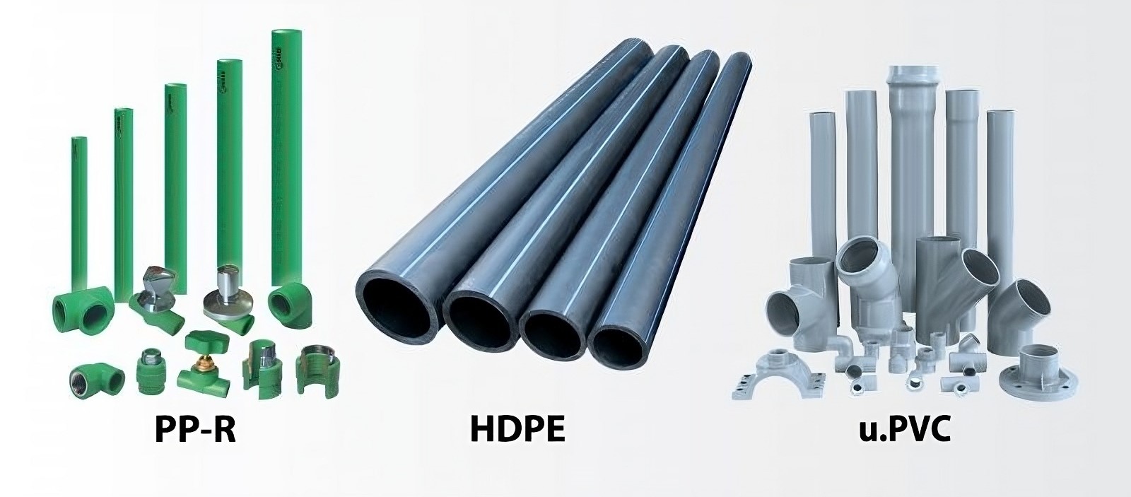 Các loại ống nhựa phổ biến hiện nay