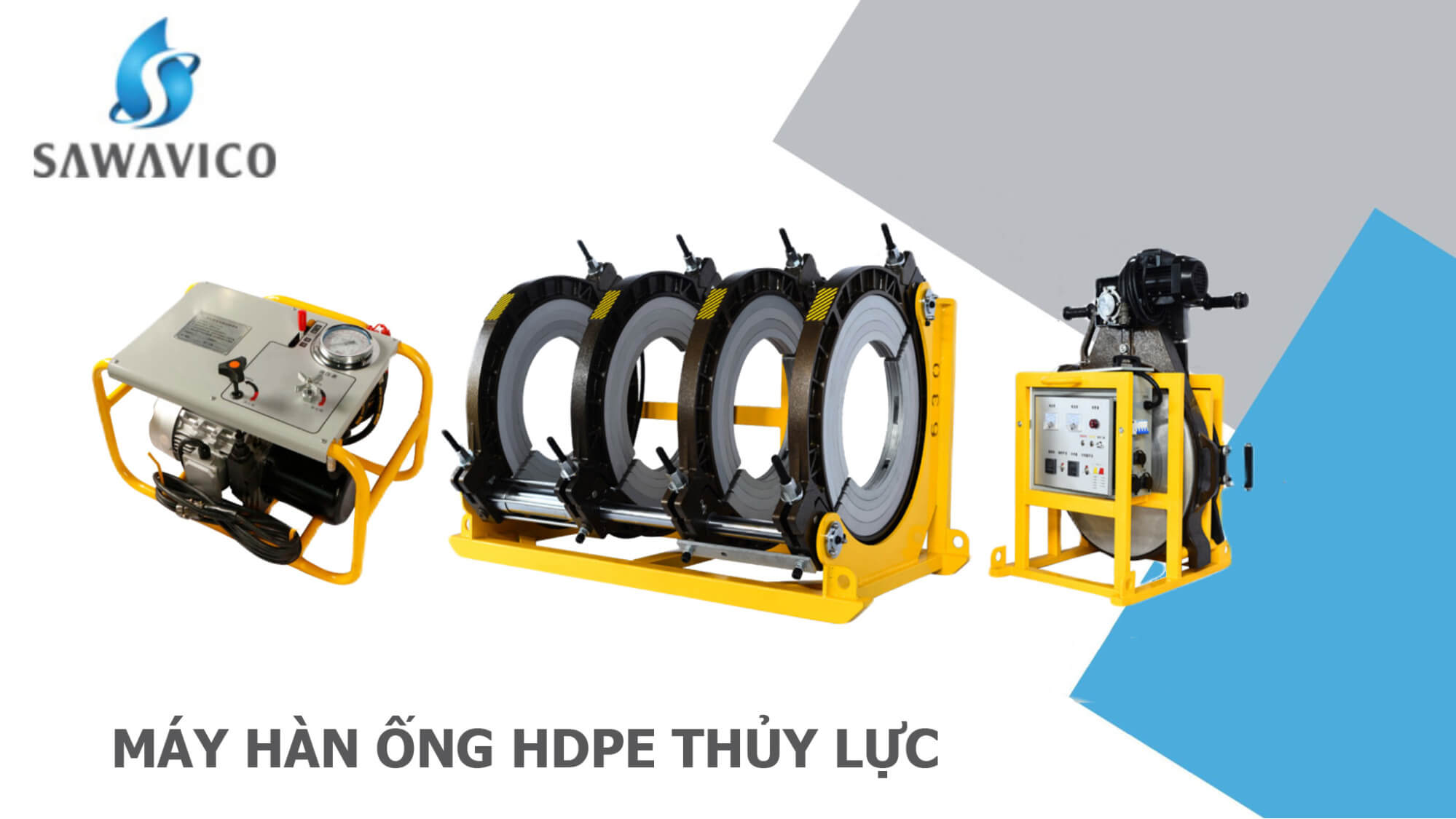 Địa chỉ mua máy hàn ống HDPE thủy lực uy tín, chất lượng hàng đầu
