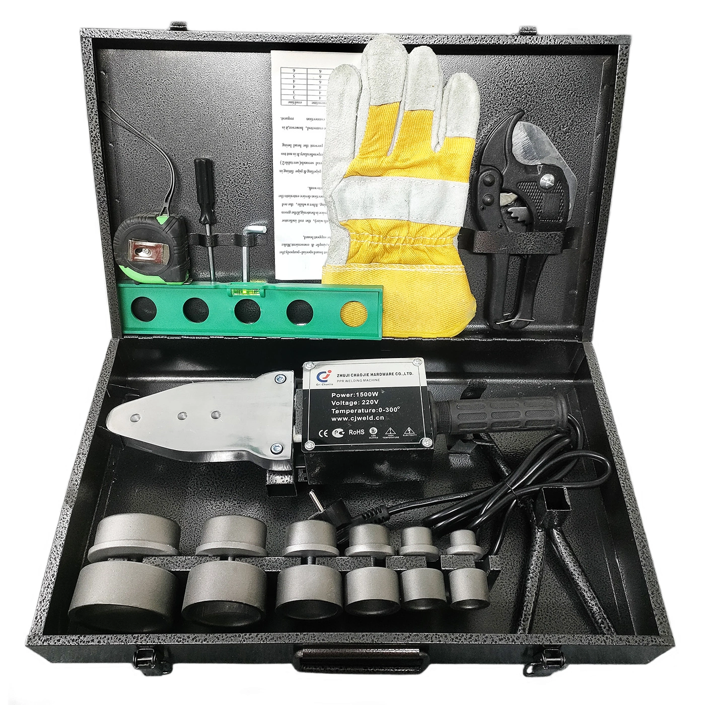 Một loại máy hàn ống nhựa PPR với đầu hàn 20-63mm