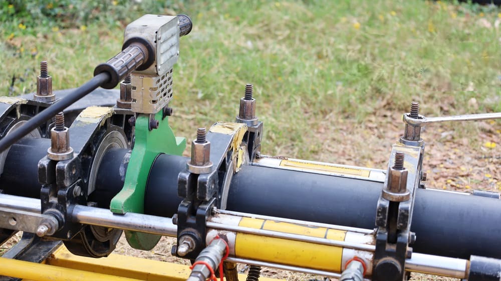 Hướng dẫn hàn ống HDPE với phụ kiện hàn đối đầu