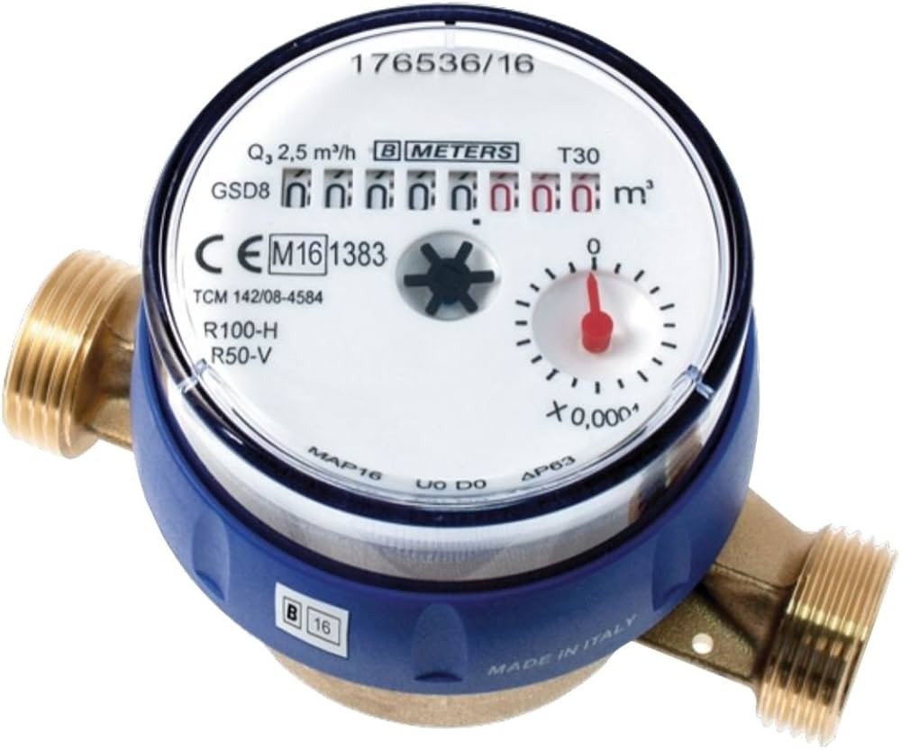 Giới thiệu về đồng hồ nước 8 số
