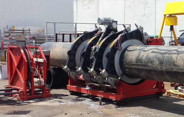Quy trình thuê máy hàn ống HDPE 