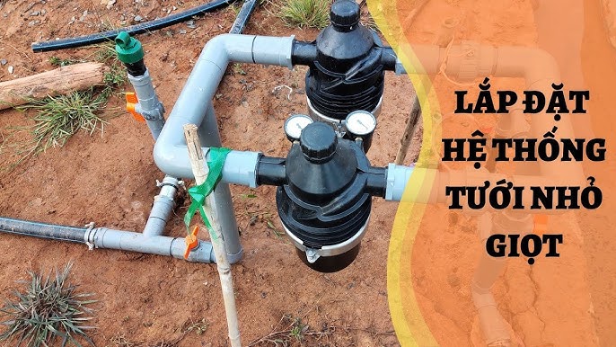 Bước 4: Lắp đặt đường ống chính và ống nhánh